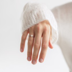 Inel argint cu perla naturala alba DiAmanti SK24466R_W-G (Argint 925‰ 1,3 g.)